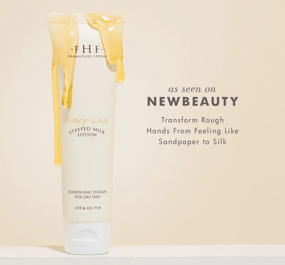 Honey Chai Steeped Milk Lotion for Hands