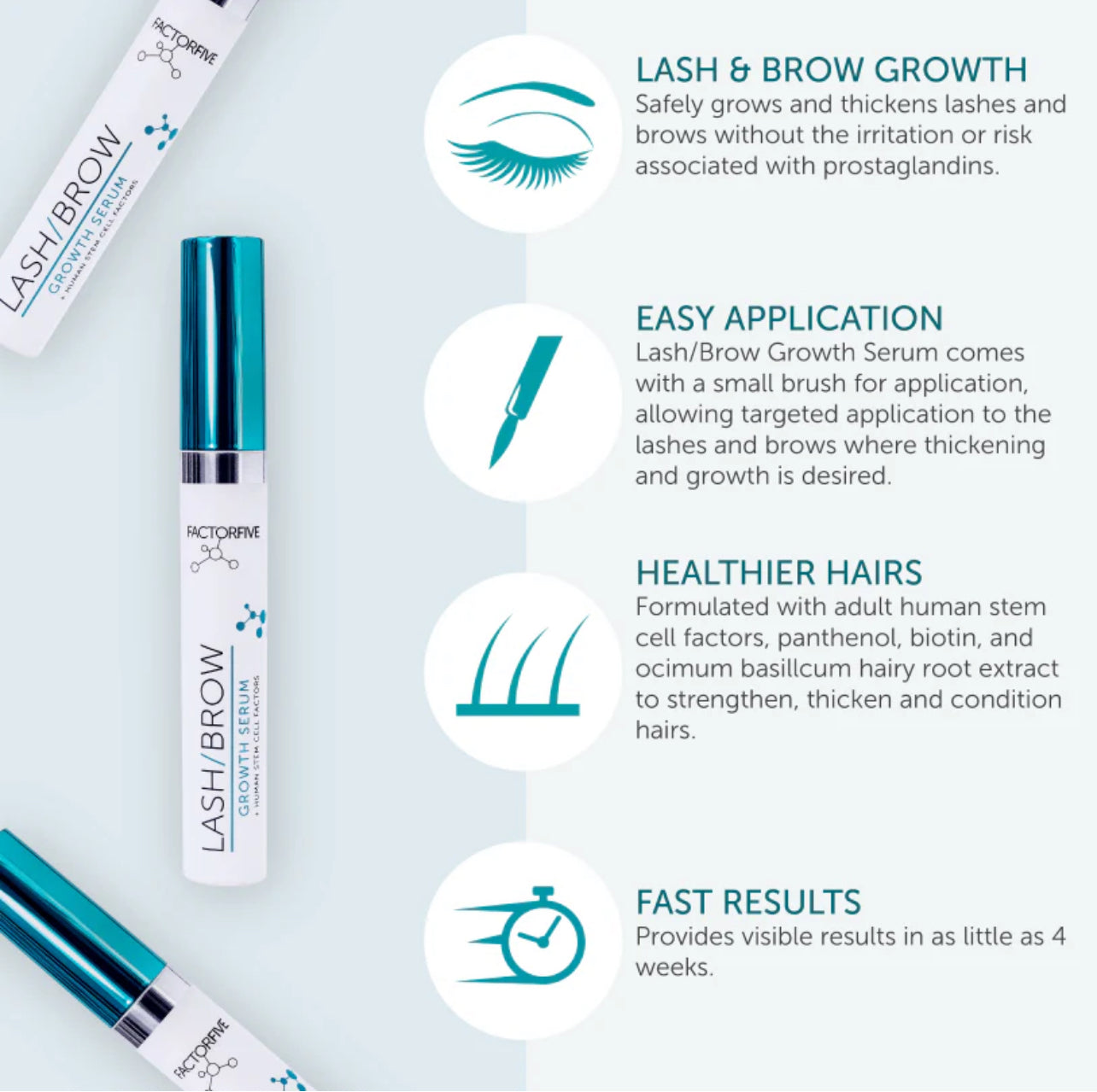 FactorFive Lash/Brow Growth Serum