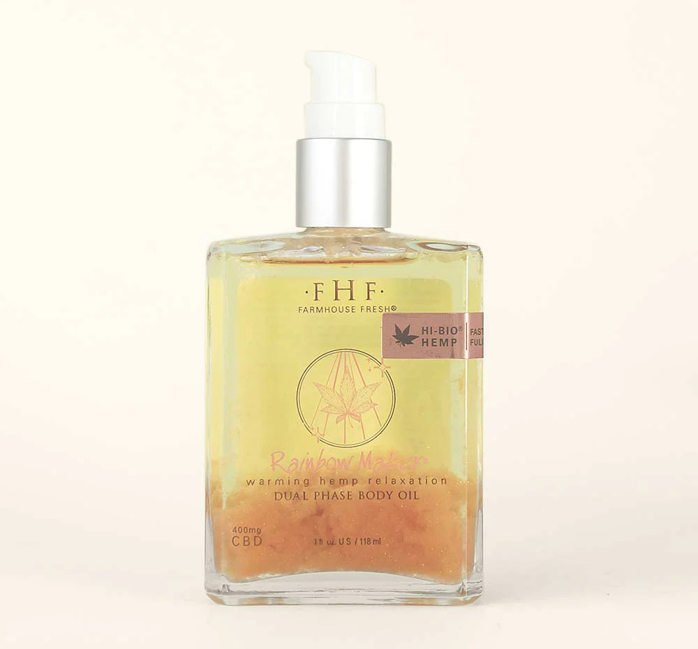 Rainbow Maker Warming Hemp Relaxation Dual-Phase Body Oil