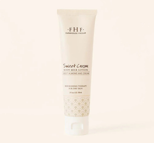 Sweet Cream Body Milk Travel Lotion